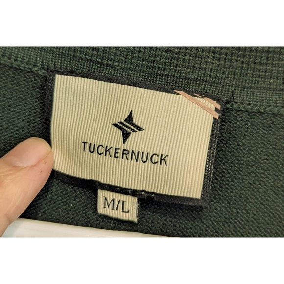 Tuckernuck Clayton Tencel Linen Knit Polo Size M/L - Picture 2 of 7